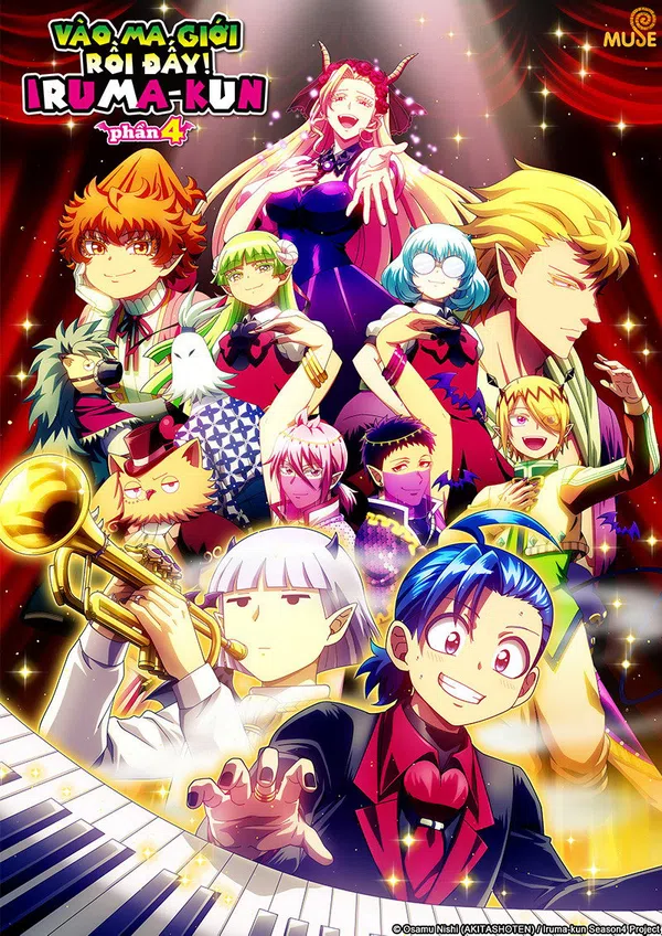 Poster phim Vào Ma Giới Rồi Đấy! Iruma-kun (Phần 4) trên PhimMoi